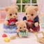 Epoch Sylvanian Families Biscuit Bear Family, EPC59595, by Epoch