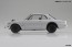 Aoshima 1/24 Raku-Pla Snap Car No.1-WH KPGC10 Skyline HT 2000GT-R 1971 White, AOS65907, by AOSHIMA
