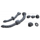 Bandai 1/100 Builders Parts HD MS Pipe 01 Dark Gray , BAN11726, by BANDAI