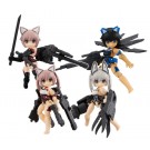 Mega House Desktop Army Frame Arms Girl KT-322f Innocentia Series Ver1.2: 1 Box (4pcs)  , MEG26368, by MEGAHOUSE