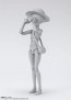 Bandai S.H.Figuarts Body-chan Ken Sugimori Edition DX SET (Gray Color Ver.), BAC21030, by BANDAI