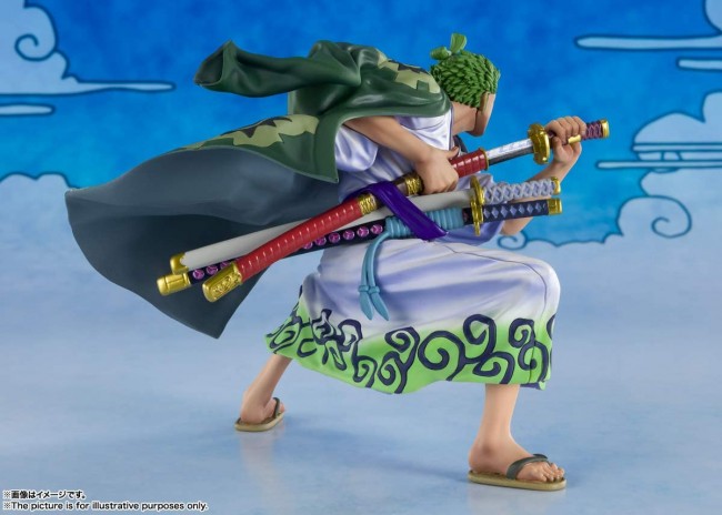 Bandai FIGUARTS ZERO RORONOA ZORO (ZOROJURO) japan NEW