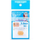 HI Q PARTS Lumi Dome 2 Fluorescent Orange 5.0mm (10pcs.), HIQ79594, by HI Q PARTS