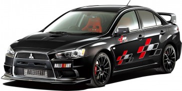 Aoshima 1/24 The Tuned car 52 Ralliart CZ4A Lancer Evolution X '07 (Mitsubishi)  , AOS05987, by AOSHIMA