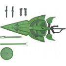 Bandai 1/144 HGBD:R MASS PRODUCTION TYPE ZEONIC SWORD , BAN88265, by BANDAI