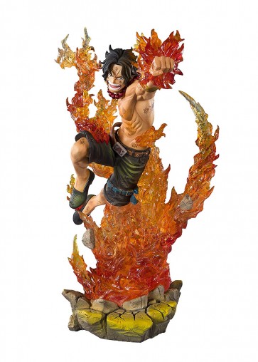Bandai FIGUARTS ZERO PORTGAS D. ACE -SECOND DIVISION COMMANDER OF THE WHITEBEARD PIRATES- , BAN76705, by BANDAI