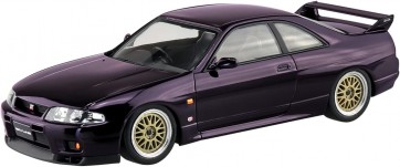 Aoshima 1/32 The Snap Kit No.15-SP1 Nissan R33 Skyline GT-R Custom Wheel (Midnight Purple), AOS66386, by AOSHIMA
