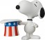 Medicom Toy UDF Peanuts Series 15 Americana Uncle Snoopy, MED57238, by MEDICOM TOY