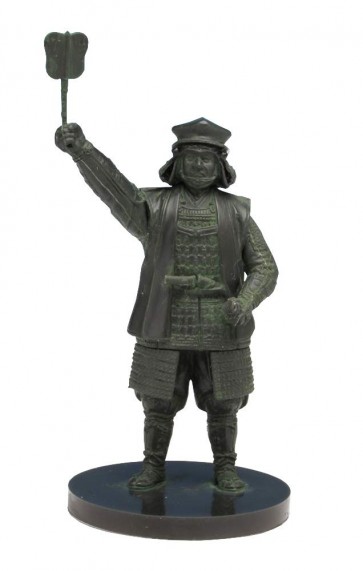 Platz 1/35 Ieyasu Tokugawa the Shogun Bronze taste plastic figure kit  , PLZ31959, by PLATZ