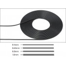 Tamiya CABLE（0.5mm OUTER DIAMETER/BLACK） , TAM26750, by TAMIYA