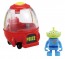 TAKARA TOMY DREAM TOMICA RIDE ON TOY STORY TS-04 LITTLE GREEN MEN & SPACE CRANE  , TAK34107, by TAKARA TOMY