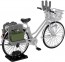 TOMYTEC 1/12 LittleArmory [LM006] School Bike (For Designated Defense School) Silver  , TMT12123, by TOMYTEC
