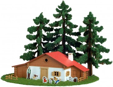 PLUM 1/150 Ani-tecture: 06 Heidi, Girl of the Alps Heidi's House (Alm-Onji's Mountain Hut), PLM84944, by PLUM