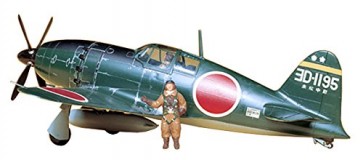 TAMIYA 1/48 Mitsubishi J2M Raiden (Jack) , TAM61018, by TAMIYA