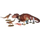 KAIYODO 1/35 ARTPLA Researcher and Tyrannosaurus Set, KYD90222, by KAIYODO