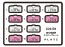Platz 1/24 Design License Plates for Mopeds (Gotemba City, Fuji City, Fujinomiya City, Susono City, Oyama Town), PLZ87758, by PLATZ