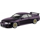 Aoshima 1/32 Nissan R33 Skyline GT-R Custom Wheel (Midnight Purple), AOS04160, by AOSHIMA