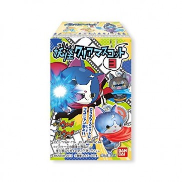 Bandai Yokai Watch Youkai Clear Mascot3 1BOX12pcs , BAN12251, by BANDAI