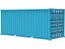 Fujimi 1/24 Car NEXT Series No.1004 20ft Container (Light Blue), FUJ66516, by FUJIMI