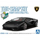 Aoshima 1/32 The Snap Kit No.19-D Lamborghini Countach LPI 800-4 (Black), AOS65426, by AOSHIMA
