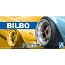 Aoshima 1/24 Bilbo 14 inches plastic kit   (4 wheels & tires), AOS53751, by AOSHIMA