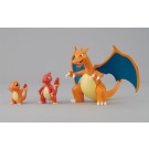 BANDAI  Pokemon Plamo Collection Charizard Evolution Set, BAN0181336, by BANDAI