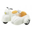 Kotobukiya Cu-poche Extra Motorcycle & Sidecar (Milk White) , KBY84729, by KOTOBUKIYA