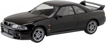 Aoshima 1/32 Raku-Pla Snap Kit No.21-BK Nissan R33 Skyline GT-R (Black), AOS00377, by AOSHIMA