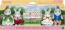 Epoch Sylvanian Families Cotton Rabbit Family Celebration Set, EPC60607, by Epoch