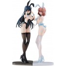 ENSOUTOYS 1/6 Black Bunny Aoi & White Bunny Natsume 2 Figure Set Limited Ver., EST26324, by ENSOUTOYS