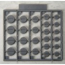 Kotobukiya M.S.G Modeling Support Goods P115R Plastic Unit Minus Mold III , KBY59700, by KOTOBUKIYA