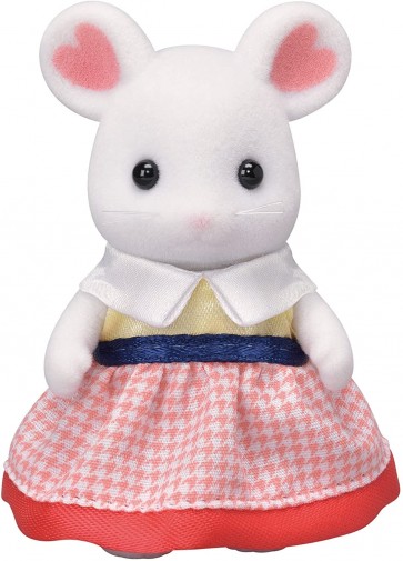 Epoch Sylvanian Families - Marshmallow Mouse Girl  , EPC71306, by Epoch