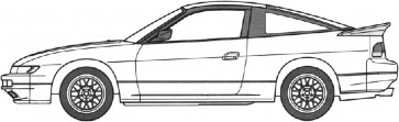 Fujimi 1/24 Touge Series No.25 Sileity (S13 + RS13 Mid-term), FUJ47737, by FUJIMI