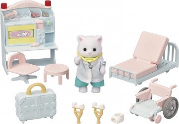 Epoch Sylvanian Families Let's Examine You! Easy Doctor Set, EPC49145, by Epoch