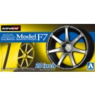 Aoshima 1/24 AVS model F 7 20 inch  (4 wheels & tires), AOS55168, by AOSHIMA