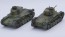 Fujimi 1/76 Special World Armor Series IJA TYPE 97 MEDIUM TANK CHI-HA KAI (2PCS)  , FUJ62395, by FUJIMI