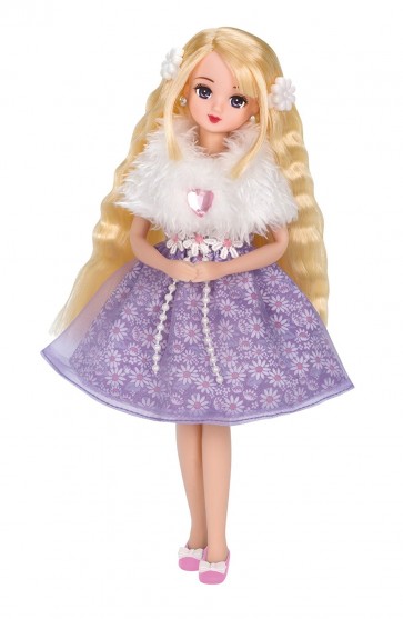 TAKARATOMY Licca-chan: Aqua Curl Dress Set Margaret Garden , TAK08122, by TAKARATOMY