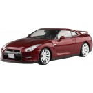 Aoshima 1/24 Pre-Painted Model No.02-C Nissan R35 GT-R '14 Gold Flake Red Pearl  , AOS62456, by AOSHIMA