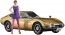 Hasegawa 1/24 Toyota 2000GT "Gold" w/60's Girls Model Figure, HAS23333, by HASEGAWA