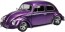 Aoshima 1/32 RakuPla Snap Kit No.20CU-MP Volkswagen Beetle Custom (Metallic Purple), AOS68076, by AOSHIMA