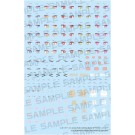 Kotobukiya Megami Device M.S.G Puni Mofu Kuromao Eye Decal Set, KBY76789, by KOTOBUKIYA