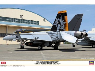 Hasegawa 1/48 F/A-18E Super Hornet VFA-27 Royal Maces CAG 2024, HAS75375, by HASEGAWA