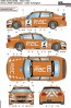 Platz 1/24 BMW 320si E90 2009 BTCC Champion Team RAC Colin Turkington with decals, PLZ31956, by PLATZ