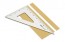 Wave HG aluminum triangle ruler 【2 piece set】 HT 383 , WAV83832, by WAVE