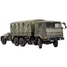 Aoshima 1/35 Military Model Kit No.3 3 1/2t Truck (SKW-476) w/Yagai Suigu 1 (22-Kai) & 1t Water Tank Trailer, AOS58916, by AOSHIMA