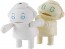 Hasegawa MechatroWeGo SMALL MECHATROMATE NO.03 EXCHANGE FACE SET IVORY & BLANK  , HAS47817, by HASEGAWA