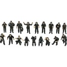 Hasegawa  1/48 United States Air Force pilot / ground cycle - Set B , HASX48-5, by HASEGAWA