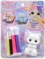 TAKARA TOMY Oekaki Mofurenzu Cat and Colorful Pen Set  , TAK46797, by TAKARA TOMY