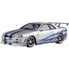 Aoshima 1/24 Movie Mecha No.WS-02 Fast & Furious R34 SKYLINE GT-R, AOS67956, by AOSHIMA