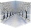 PLM Dioramansion 200: Cherry Blossom Road (Winter), PEL42810, by PLM